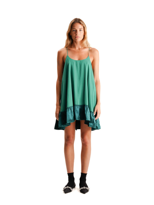 LILLY DRESS IN GREEN