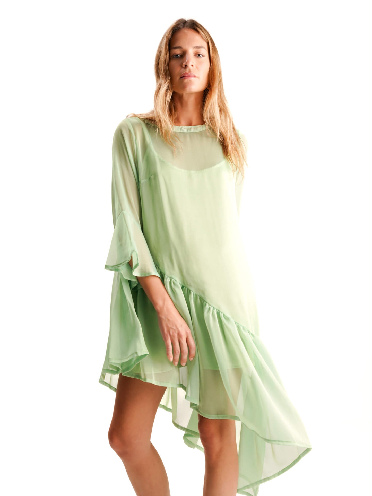 VALENTINA DRESS IN GREEN